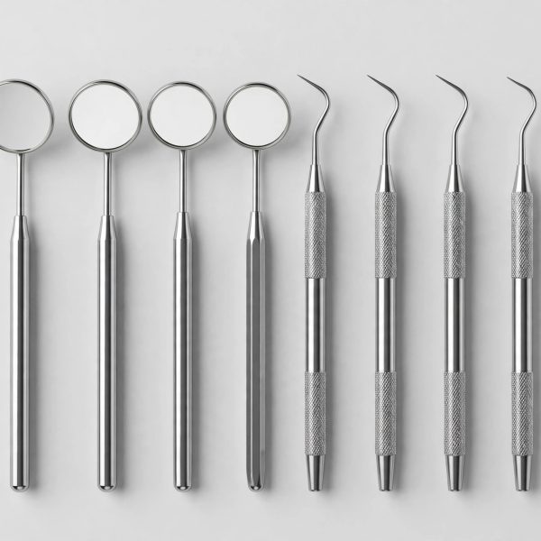 Dental Mirror & Explorer Set (5 Pcs)